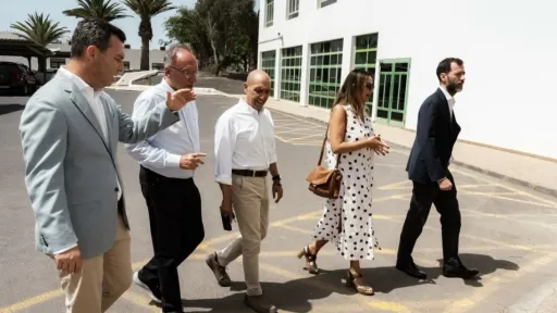 Corujo celebra las nuevas inversiones para el aeropuerto César Manrique iniciadas en 2019: “Es fruto de una gestión sostenida y de una visión clara para la isla”